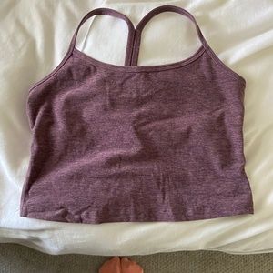 Spacedye Slim Racerback Cropped Tank